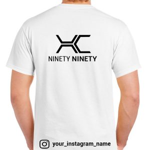 Custom XC White T-Shirt