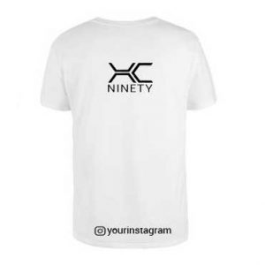 Custom XC White T-Shirt style2